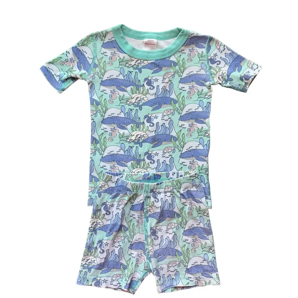 Hanna Andersson Big Blue Sea Short Johns (10)